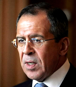 Russian Foreign Minister Sergey Lavrov