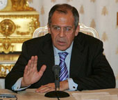 Russian Foreign Minister Sergey Lavrov