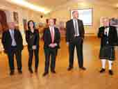 Saba Kiknadze, Mako Abashidze, Godfrey Cromwell, Badri Japaridze and HE Denis Keefe