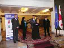 Fady Asly, Mikheil Machavariani and Petre Tsiskarishvili