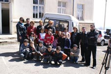 Kojori Children’s House Kids and The Security Police PR Service Staff
