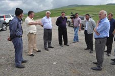 New rest homes are built in the resort of Beshumi