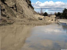 Heavy rains caused flood damage in Eastern Georgia