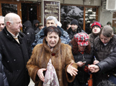 South Ossetian opposition leader, Alla Jioyeva, was hospitalized after a police raid on her offices last week