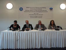 Experts from the Global Network for Armed Conflict Prevention spoke at a conference in Tbilisi on May 8