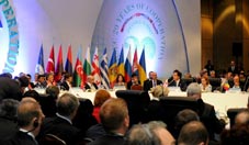 Officials gather for the BSEC 20th Anniversary Summit
