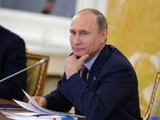 Russian President Vladimir Putin
