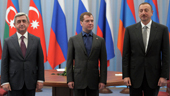 The Russian, Armenian and Azerbaijani presidents are to meet to discuss the Nagorny Karabakh issue