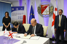 Georgia has received Japanese financial aid totaling $34 million USD since 1997.