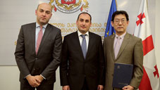 Dimitri Kumsishvili meets with China Railway International Group Delegation