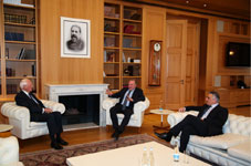 Margvelashvilis meeting with Sir Garry Johnson