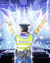 Police raids in nightclubs are rare and non-violent in the EU countries